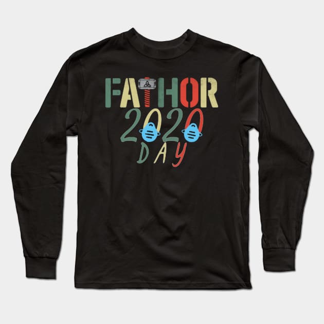 Fathers Day 2020 Long Sleeve T-Shirt by ReD-Des